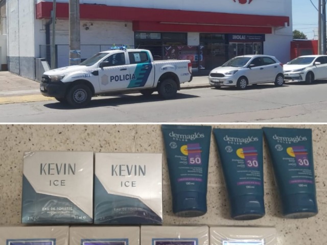 Un menor intent robar en un supermercado